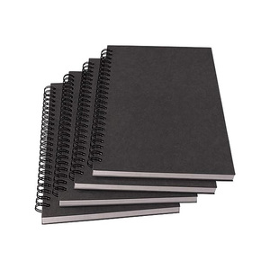 Simple Custom Stationery High Quality Paper & Cardboard Spiral Notebook Wholesale with Different Sizes - Product Image 1