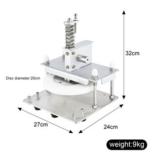 Prensa Manual para Tortillas de 25 cm, Máquina para Hacer Tortillas de Harina, Prensa para Masa de Acero Inoxidable - Product Image 3