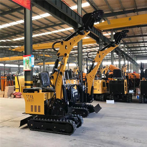 Petite excavatrice diesel pour la plantation de fossés système hydraulique efficace zero tail swing adapté aux espaces étroits - Product Image 5