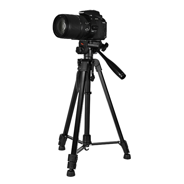 Optimal Price VISICO Professional Aluminum Lightweight 3260 Digital Camera Tripod 3kg Load Capacity Black Knob Lock Factory