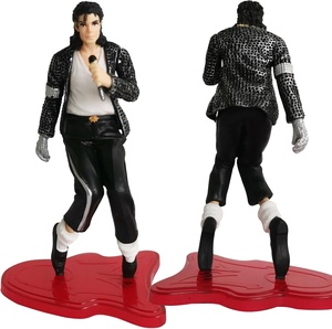 Figura de Acción de PVC Personalizada de Celebridad, Paquete de 5, Rock King, Muñecos de Álbum Clásico, Nuevo Modelo de Juguete, Personaje Inspirado en Michael <span class=keywords><strong>Jackson</strong></span> - Product Image 2