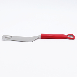 EVERSUN ESPC-071 Pala para <span class=keywords><strong>Pizza</strong></span> 2 en 1 de Acero Inoxidable, Servidor de Tartas y Postres, y Sacacorchos para Botellas de Vino - Product Image 4