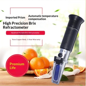Fruitrefractometer voor het meten van de suikergehalte (0-32%) in snijvloeistoffen, draagbare Brix-meter voor het meten van de fruitgehalte - Product Image 2