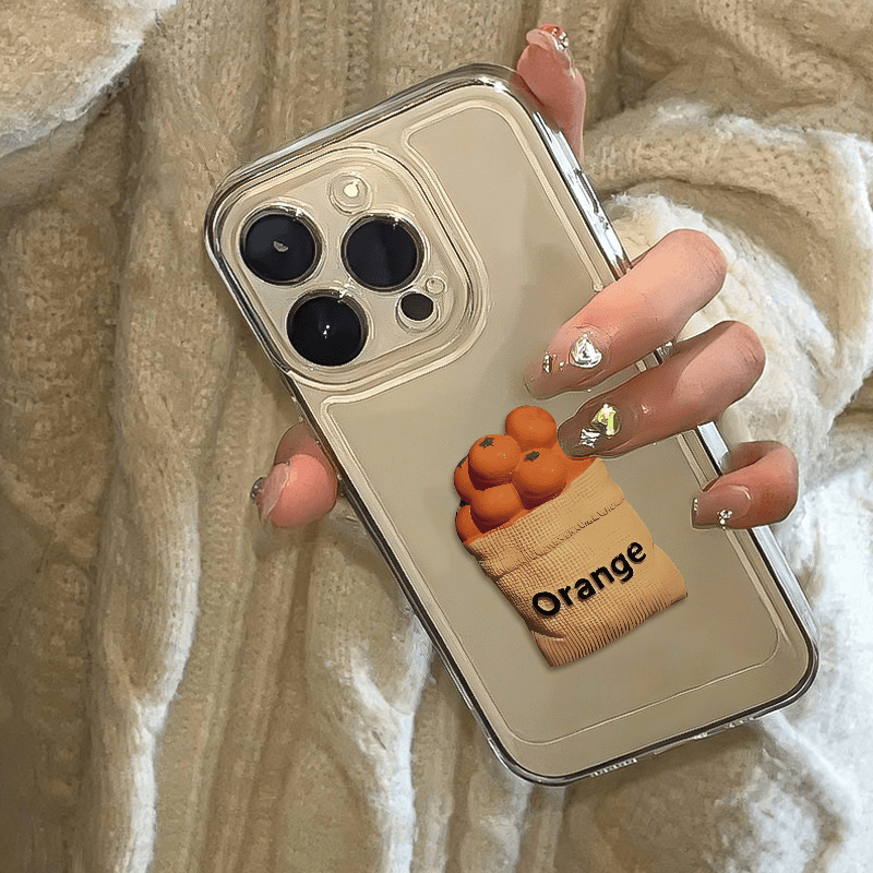 Minimalist Orange [Transparent Space Case]