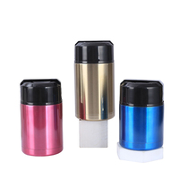 1000ml garder au chaud Double paroi isolé en acier inoxydable récipient alimentaire vide Thermos flacon soupe pot de stockage