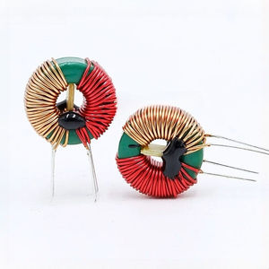 Common-mode inductor 12*6*4 - 10mH 2A plug-in ring inductor power DC magnetic ring inductor coil - Product Image 2