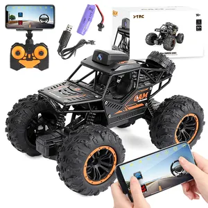 WIFI camera car toys high-speed charging alloy big feet off-road remote control kids toys cars radio control toys