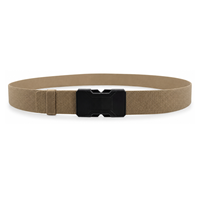 Ceinture tactique en nylon élastique robuste, réglable, à boucle à dégagement rapide, confortable et durable pour hommes, vente en gros sur mesure