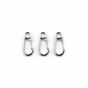 ILAN Keychain <b>Clips</b> 30mm Metal Carabiner <b>Hooks</b> for Keys and Bags 3Pc Pack - Product Image 2