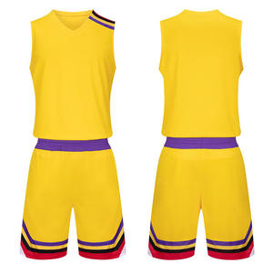 High Quality Customised Sublimation Printed Basketball Jerseys Set Quick Dry Mesh Reversible Breathable Training Jersey - Product Image 1