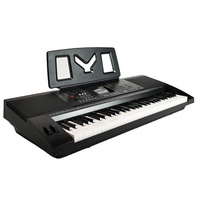 YM-758 61-Key Digital Keyboard Multifunctional Intelligent Teaching Playing Instrument for Adults Kids Plastic Material