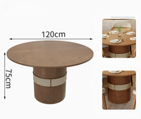 Ensemble de meubles pour restaurant, café, hôtel, bar, solution de design d'intérieur tout-en-un, table et chaise
