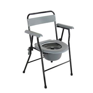 Chaise de toilette pliable série RJ-C899 avec dossier pour personnes âgées et handicapées, usage hospitalier - Product Image 4