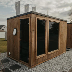 Sauna extérieur traditionnel avec chauffage Sauna extérieur sur mesure Sauna extérieur au feu de bois - Product Image 6