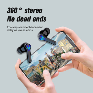2022 Tws auricolari P86 cuffie da gioco Wireless a bassa latenza <span class=keywords><strong>Touch</strong></span> Control cuffie Stereo con audio 3D - Product Image 4