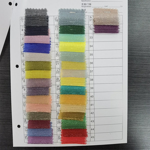 Tessuto Organza Effetto Neve Moda 2025, <span class=keywords><strong>Crepe</strong></span> 100% Poliestere, Tessuto Leggero per Fodera di Abiti da Sposa - Product Image 6