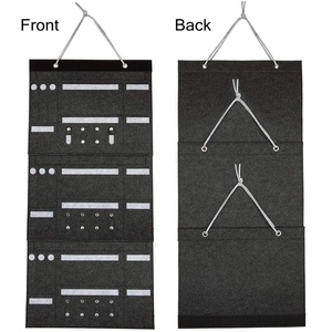 Crochet et boucle détachables <span class=keywords><strong>3</strong></span> pièces feutre suspendu organisateur de fichiers muraux - Product Image 6