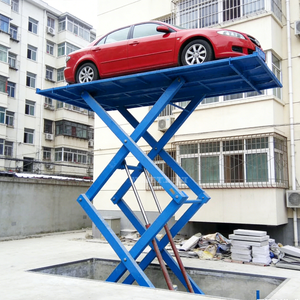 Plateforme élévatrice à ciseaux hydraulique électrique, approvisionnement direct d'usine, première main, pour <span class=keywords><strong>moto</strong></span>, voiture, hôtels, matériau en acier - Product Image 2