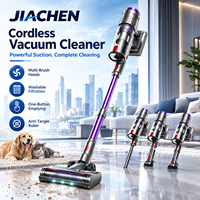 Aspirateur à main sans fil multi-accessoires avec filtre HEPA, aspirateur à bâton pour poils d'animaux, canapé, intérieur de voiture