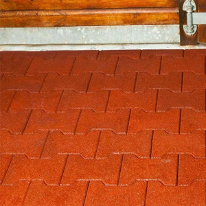 للبيع بالجملة بلاط رصف خارجي متشابك للحصان ، بلاط رصف مستقر للممرات المتشابكة ، طوب طوب من المطاط الناعم للحصان - Product Image 6