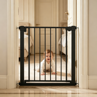Barrières de sécurité rétractables et extensibles pour animaux domestiques et enfants, barrières de sécurité pour bébés, tout-petits et nourrissons pour escaliers, vente en gros