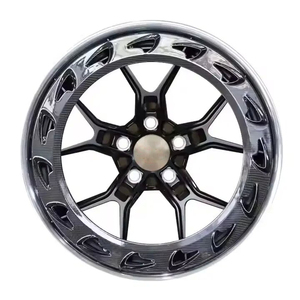 ล้อฟอร์จ 2 ชิ้น ลาย 5 ก้าน คาร์บอนไฟเบอร์ 5x112 5x114.<span class=keywords><strong>3</strong></span> PCD สำหรับรถยนต์เทสล่า รุ่น <span class=keywords><strong>3</strong></span> และรุ่น Y - Product Image 1