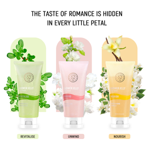 Private Label Whitening Moisturizing Natural Fruit Flavor 100% Herbal Extracts Silicone-Free Body <strong>Bath</strong> <strong>Jelly</strong> Perfumed Wash Gel - Product Image 2