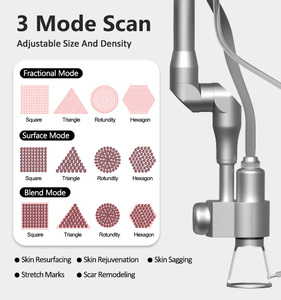 Appareil laser CO2 pour le raffermissement des pores, l'élimination des cicatrices d'acné, la réduction des vergetures et le rajeunissement vaginal, avec poignée laser CO2 - Product Image 4
