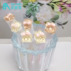 Venta al por mayor en línea Jelly Cartoon SpongeBob Lash Brush Tube Eyelash Lash Mascara Wand Tube Spoolie Cases Eyelash Lash Brush Tube - Product Image 4