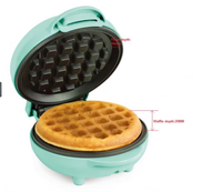 Sunwjn Mini gaufrier plaque de forme personnalisée gaufrier électrique crêpière omelette