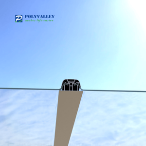 <span class=keywords><strong>UV</strong></span> chặn Polycarbonate U hình Bảng điều khiển Polycarbonate <span class=keywords><strong>PC</strong></span> tấm cho Skylight lợp hệ thống bảng điều khiển Rắn - Product Image 2