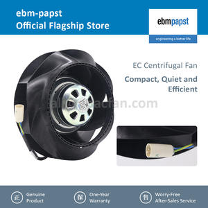 ebmpapst R3G190-RB01-08 230V AC 573.9CFM 190mm Ball Bearing Motorized Impeller EC Rittal Cabinet Centrifugal Cooling <b>Fan</b> OEM/ODM - Product Image 2