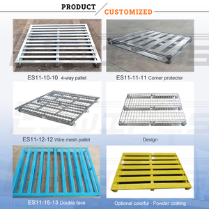 Tùy Chỉnh Nhà Máy Sắt Thép Pallet Cho Bán Thiết Kế Kho Lưu Trữ Kim Loại Pallet Kho Thép Pallet Cho Bán Sỉ - Product Image 4