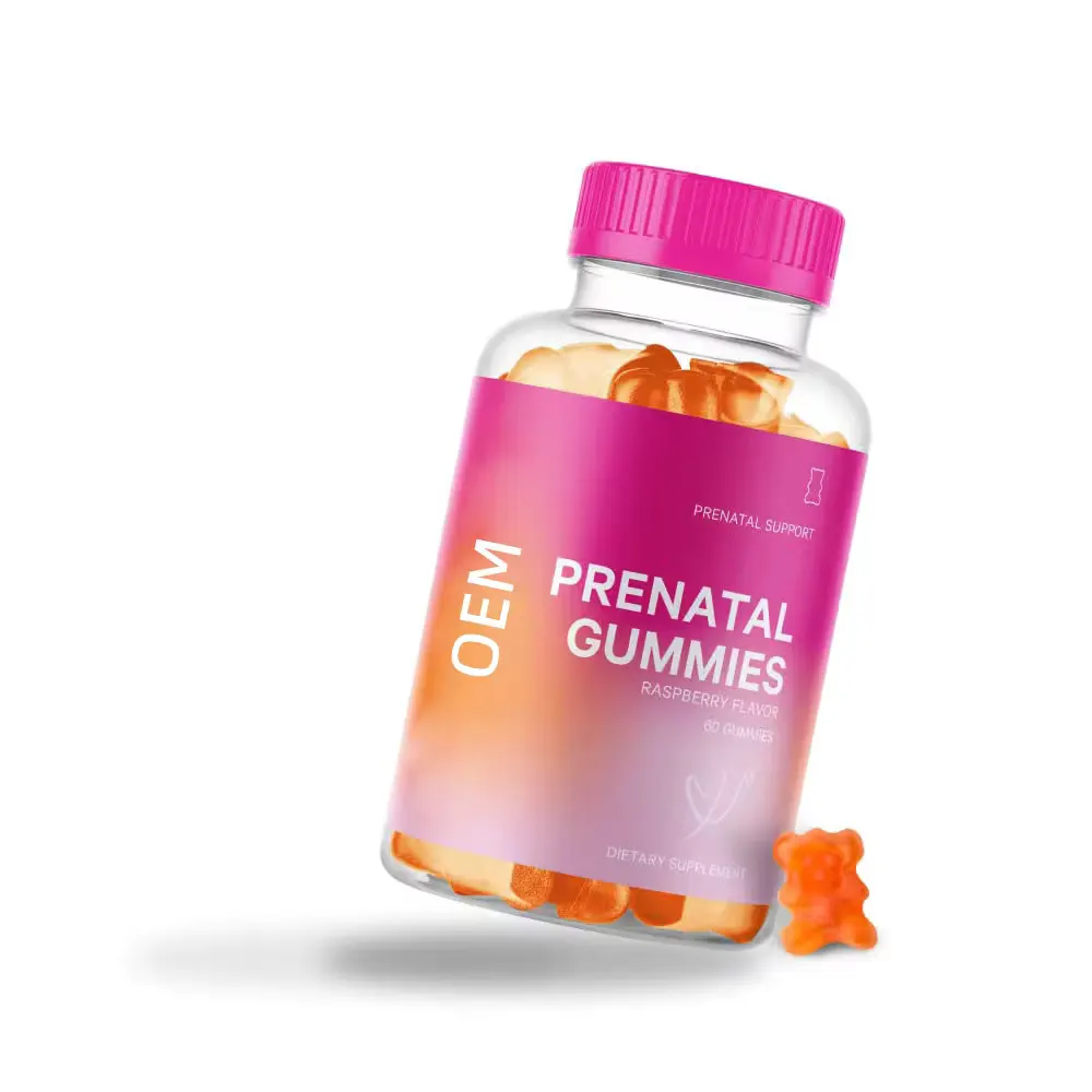 حمض فوليك, حمض فوليك قبل الولادة Gummies فيتامين B12 ميثيل فولات فيتامين B6 النساء الحوامل Gummies الإغاثة الغثيان في الصباح