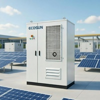 Système de stockage d'énergie ECOSUN évolutif 100 kW/215 kWh LiFePO4, protection IP55, CAN/RS485 pour utilisation hors réseau/sur réseau, certifié CE IEC 62619