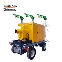 Bomba de Agua para Minería DEHUIKE de Alta Presión, 6, 8, 10 y 12 Pulgadas, 1.2mpa, para Trabajo Pesado, Diésel