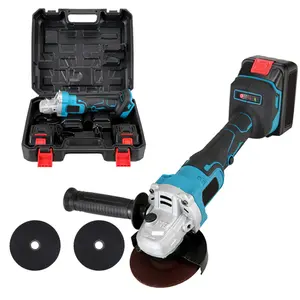 China Wholesale 21V Lithium-Ion Battery Hand-Held Angle Grinder Safe and Reliable Portable Industrial Grade Tool