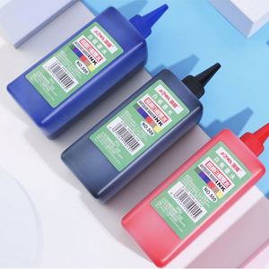 Marqueur pour tableau blanc à base d'huile Aowa, grand format 500 ml, encre bleue/bleu foncé/violette, emballage en sac cadeau, vente en gros - Product Image 1