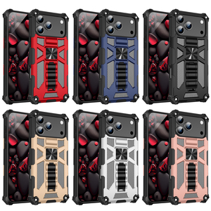 Nova Capa de Celular Resistente a Impactos para <span class=keywords><strong>iPhone</strong></span> 11 <span class=keywords><strong>12</strong></span> 13 14 Plus 15 16 Pro Max 17 Air com Suporte - Product Image 6