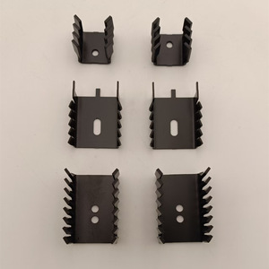 Disipadores de calor de aluminio, montaje en chasis de 19,7x13x13mm, rápida disipación de calor para fuentes de alimentación de dispositivos electrónicos - Product Image 1