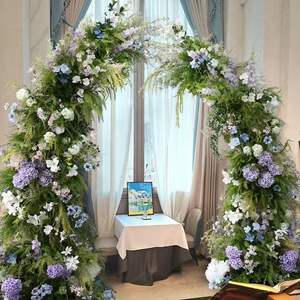 ใบเฟิร์นอะสปาร์กัสประดิษฐ์แบบขายส่ง กิ่งใบไม้แขวนตกแต่งได้ งอได้ สำหรับตกแต่งซุ้มงานแต่งงาน ธีมป่า - Product Image 4