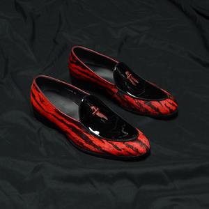 Mocassins pour hommes de qualité supérieure, décontractés et élégants, à bout carré, à lacets, respirants, antidérapants, chaussures de luxe - Product Image 5