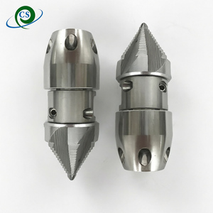 Nouvelle buse de déboucheur de canalisations haute performance de la marque CS - Buse rotative haute pression en acier inoxydable 304 pour le <span class=keywords><strong>débouchage</strong></span> des drains - Product Image 2
