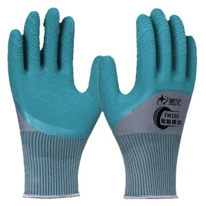 ถุงมือเซฟตี้ Xingyu รุ่น FM180 เคลือบยางแบบเต็มพื้นผิว ทนทานต่อการเสียดสี ใช้ได้กับงานทั่วไป - Product Image 1