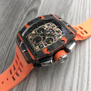 High-end men's mechanical <b>watch</b>, carbon fiber <b>case</b>, multi-functional automatic mechanical <b>watch</b> 11-03 - Product Image 6