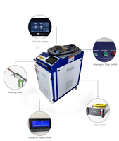 Système de soudage laser MAX 1500w SUP 4 en 1 avec dispositif d'alimentation