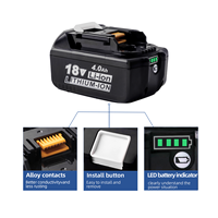 Paket Baterai Perkakas Listrik 18V 4.0Ah, Daya Tahan Lama & Stabilitas Siklus Tinggi, Paket Baterai Lithium Perkakas Listrik 18V 4.0Ah 5.0Ah 6.0Ah