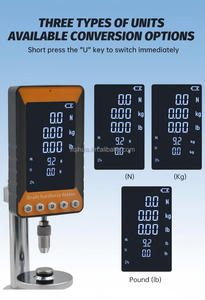 เครื่องทดสอบความแข็งของเมล็ดข้าวแบบดิจิตอลเครื่องวัดความเข้มของเส้นไหมมาตรวัดความเข้มของเมล็ดข้าวสาลีเครื่องวิเคราะห์อนุภาคฟีดข้าวข้าวสาลี - Product Image 2