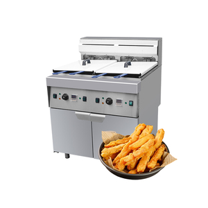 เครื่องทอดไฟฟ้าอัตโนมัติขนาด 30 ลิตร 60 ลิตร สำหรับไก่ โดนัท มันฝรั่ง เค้กกรวย และอาหารอื่นๆ ยอดนิยม ขายดี - Product Image 3