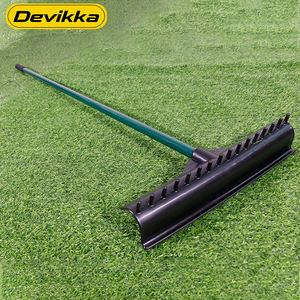 KONDAY Râteau de golf de haute qualité à longueur réglable Manche en aluminium avec dents en plastique - Product Image 2